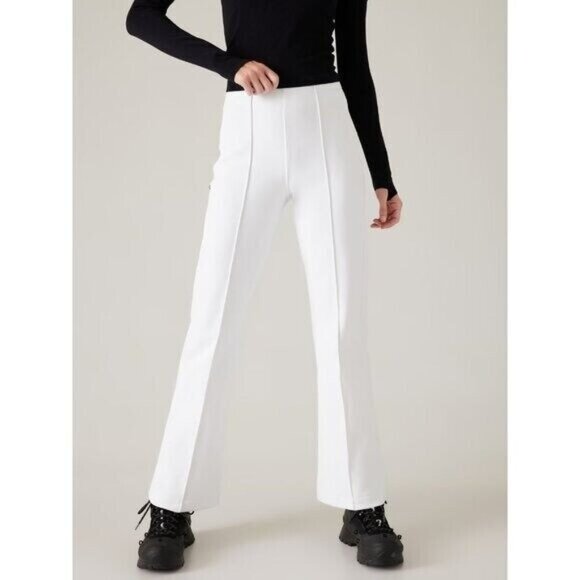 Athleta Pants - Athleta 10P Glacier Bootcut Pant Size 10 Petite Bright White